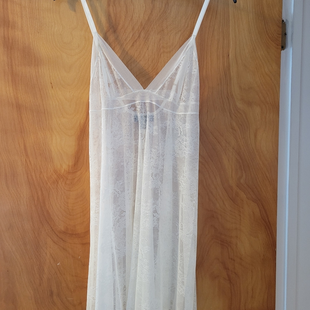 NWT Natori off white short lace lingerie, Size XS